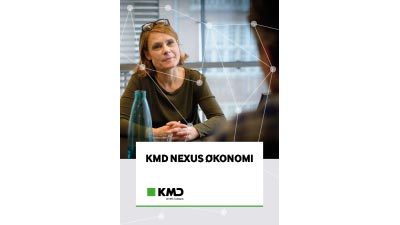 KMD Nexus Økonomi produktblad