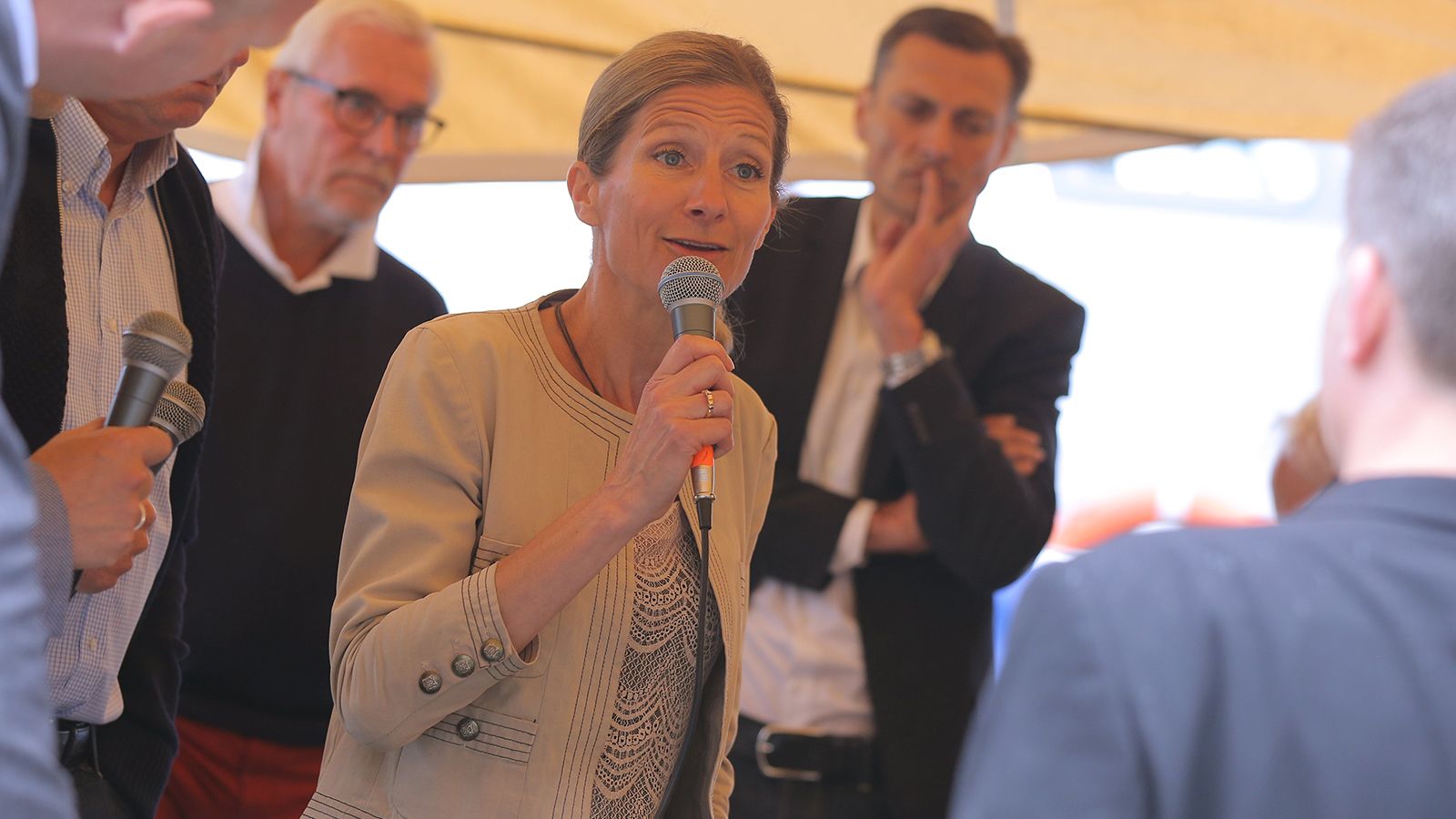 Mette Kaagaard, KMD, på Folkemødet på Bornholm 2016