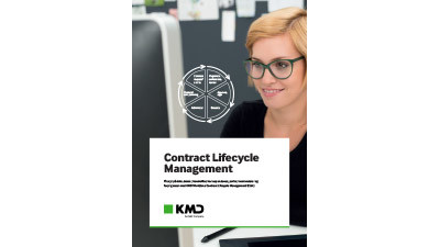 Miniature af forsiden for Contract Lifecycle Management faktaark