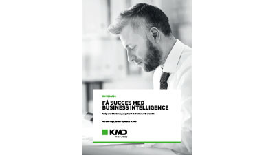 Miniature af forside på white paper "Få succes med business intelligence"